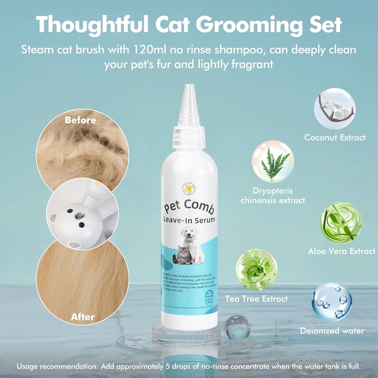PawMist™ Pet Brush