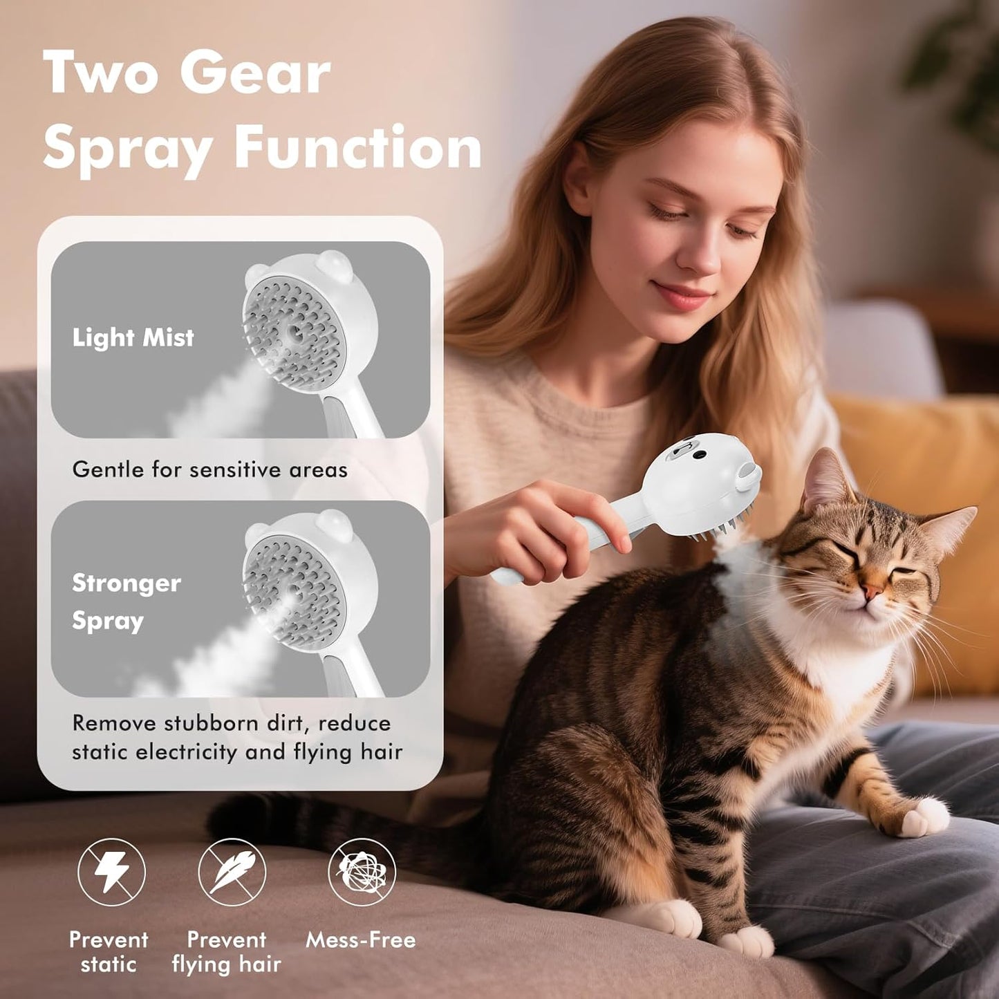 PawMist™ Pet Brush