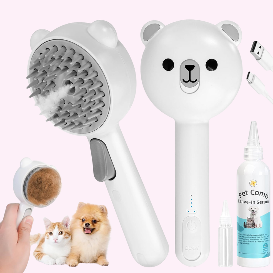 PawSpritz™ 4-in-1 Pet Brush