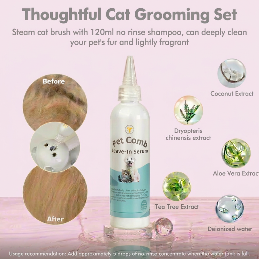 PawSpritz™ 4-in-1 Pet Brush